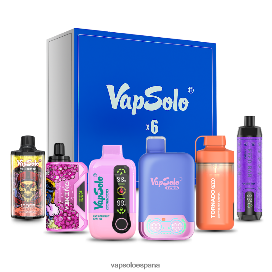 Vapsolo Nicotina - VapSolo conjunto de caja sorpresa sabores aleatorios 48220625