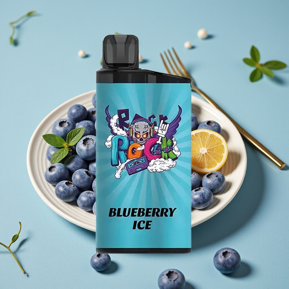 IGET Bar 3500 Puffs 1.2 Ohm Malla Arándano Helado PC+ALU 1400mAh vape al por mayor España