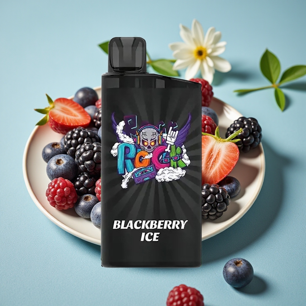 IGET Bar 3500 Puffs Blackberry Ice 1.2 Ohm Mesh Coil 1400 mAh PC+ALU