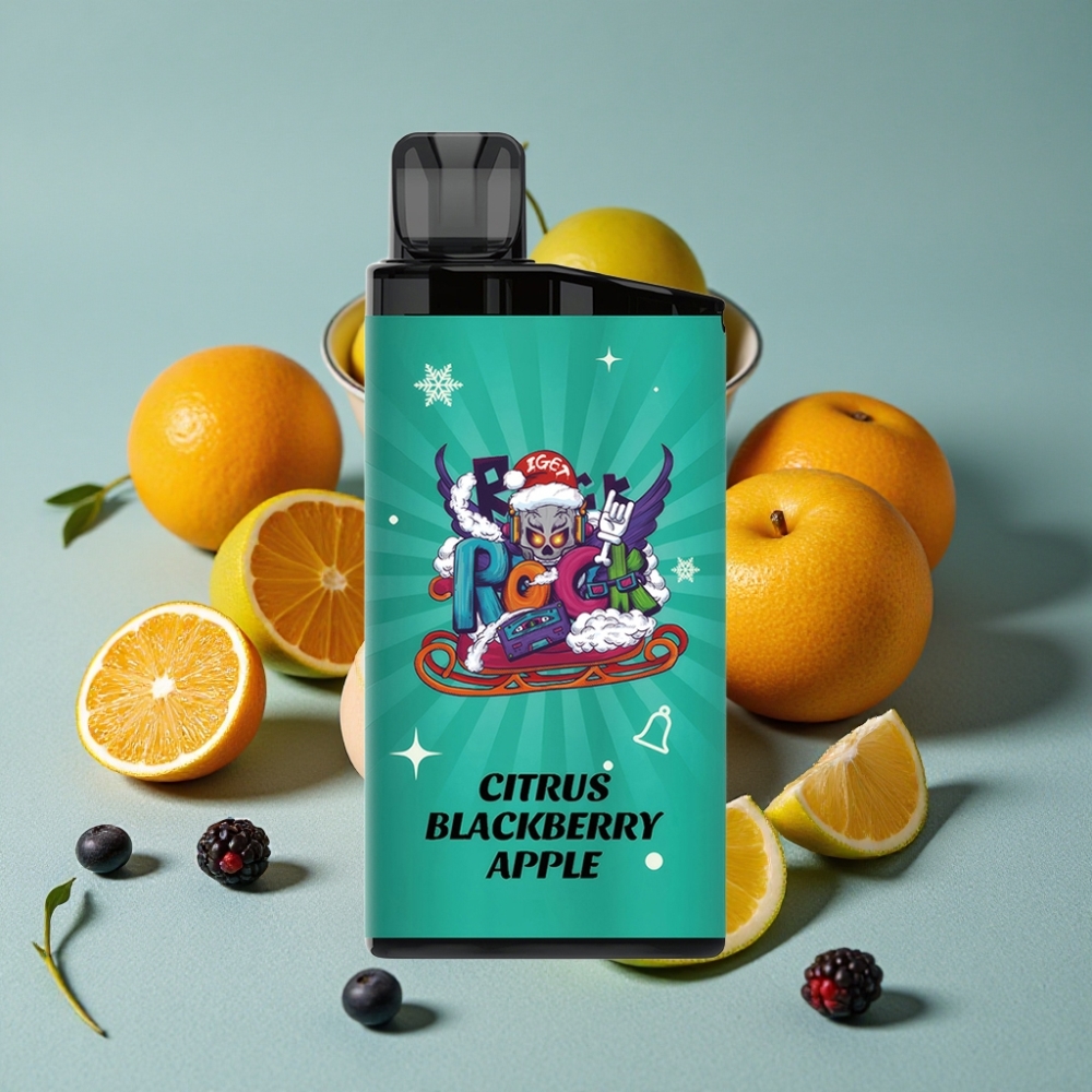 IGET Bar 3500 Puffs Disposable Vape 1400 mAh Cítrico Mora Manzana vape al por mayor España