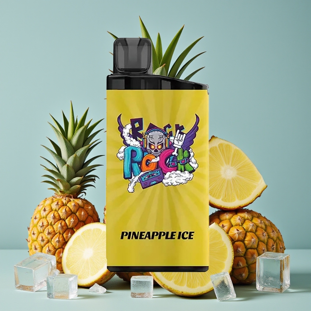 IGET Bar 3500 Puffs Dispositivo Vape Desechable Piña Helada 1.2 Ohm Mesh Coil 1400 mAh