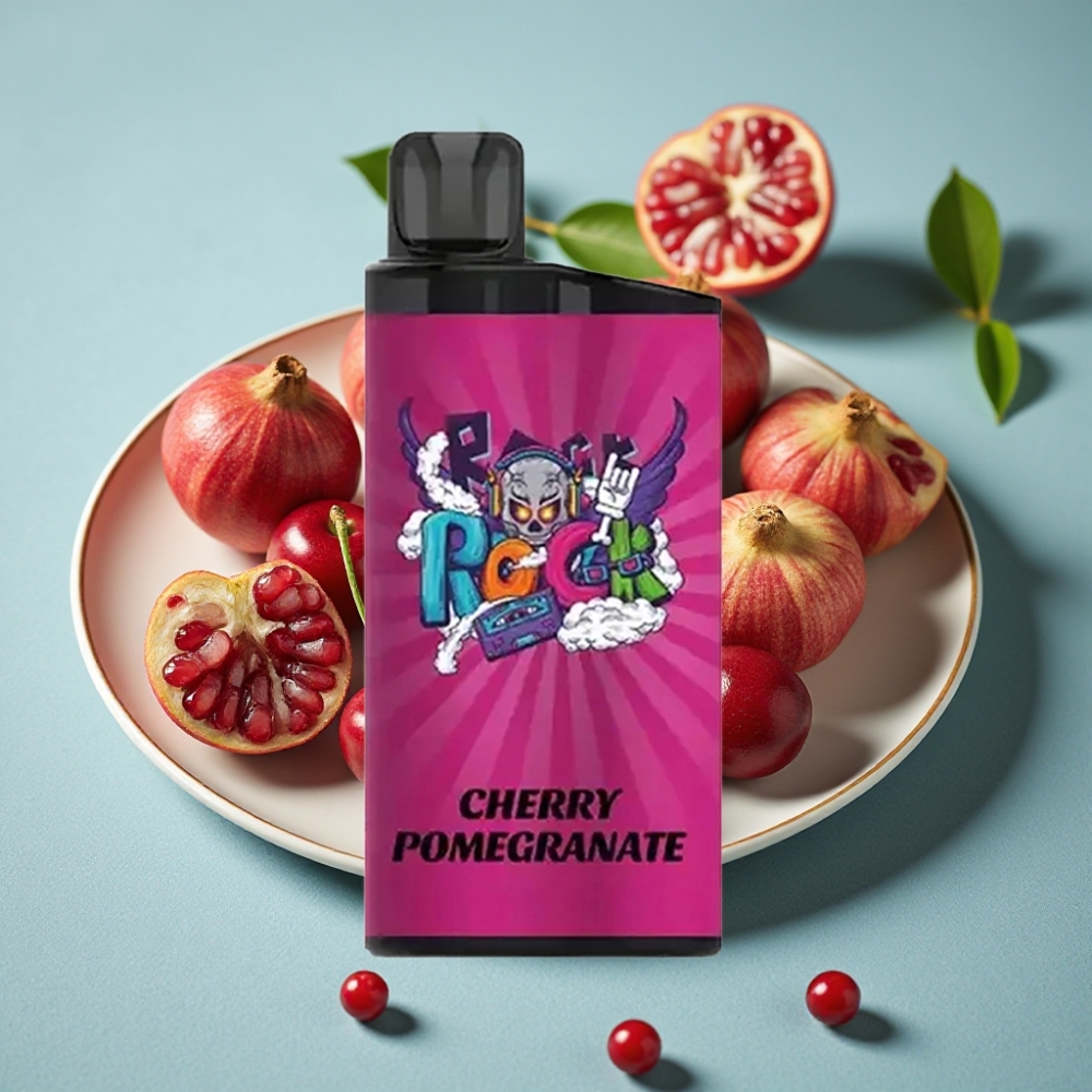 IGET Bar 3500 Puffs Granada Cereza Vape Desechable 1.2 Ohm Mesh 1400 mAh