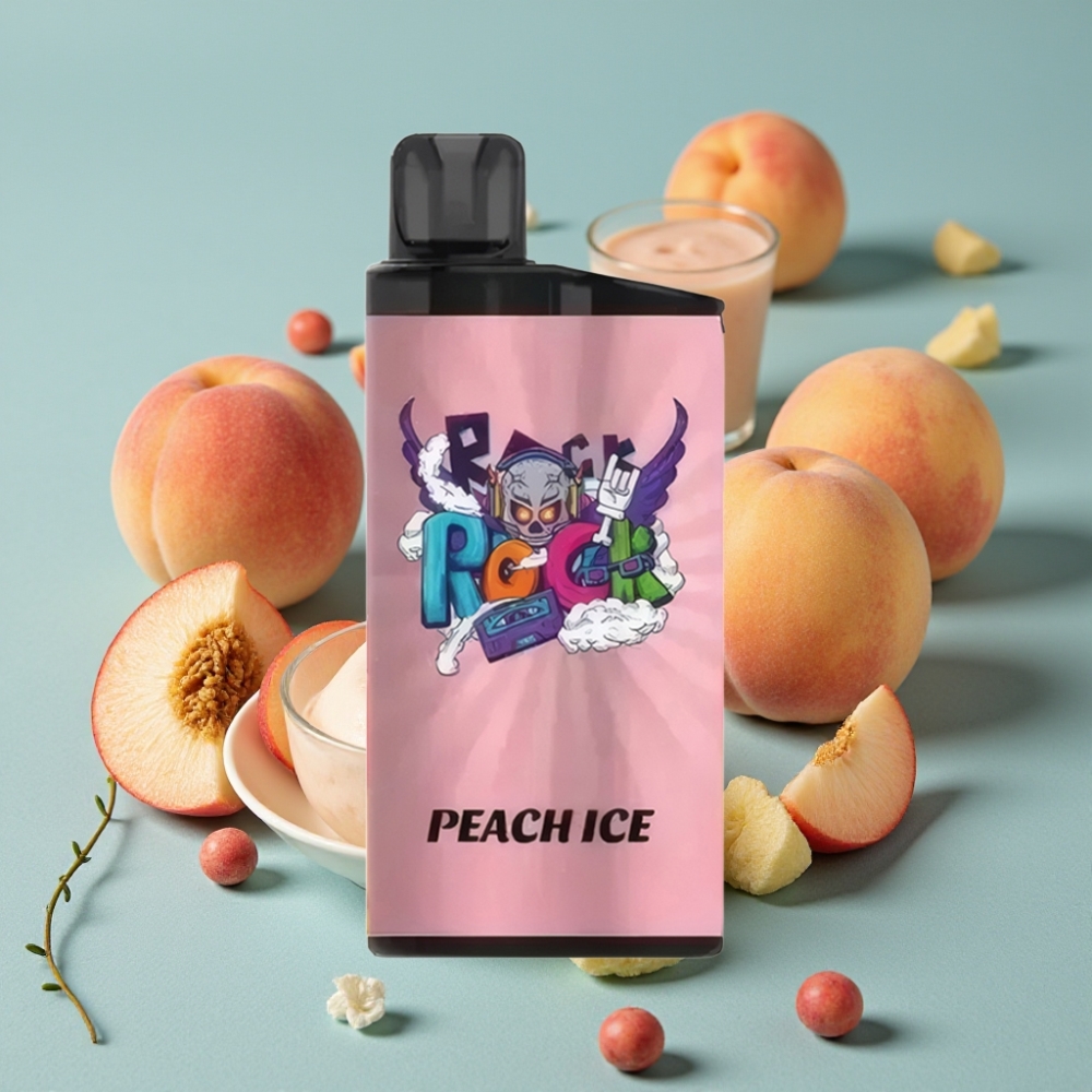 IGET Bar 3500 Puffs Vape Desechable Durazno Hielo 1400 mAh 1.2 Ohm Mesh