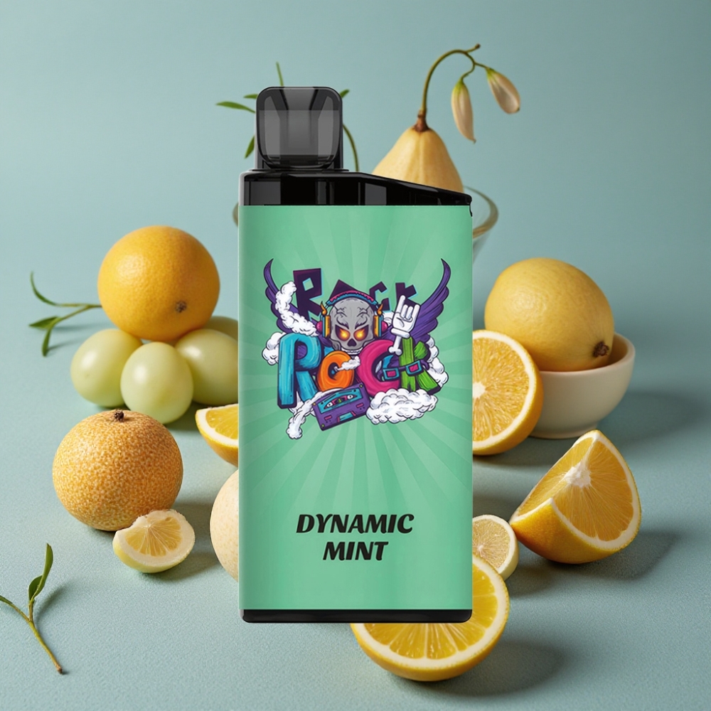 IGET Bar 3500 Puffs Vape Desechable Menta Dinámica PC+ALU 1400 mAh