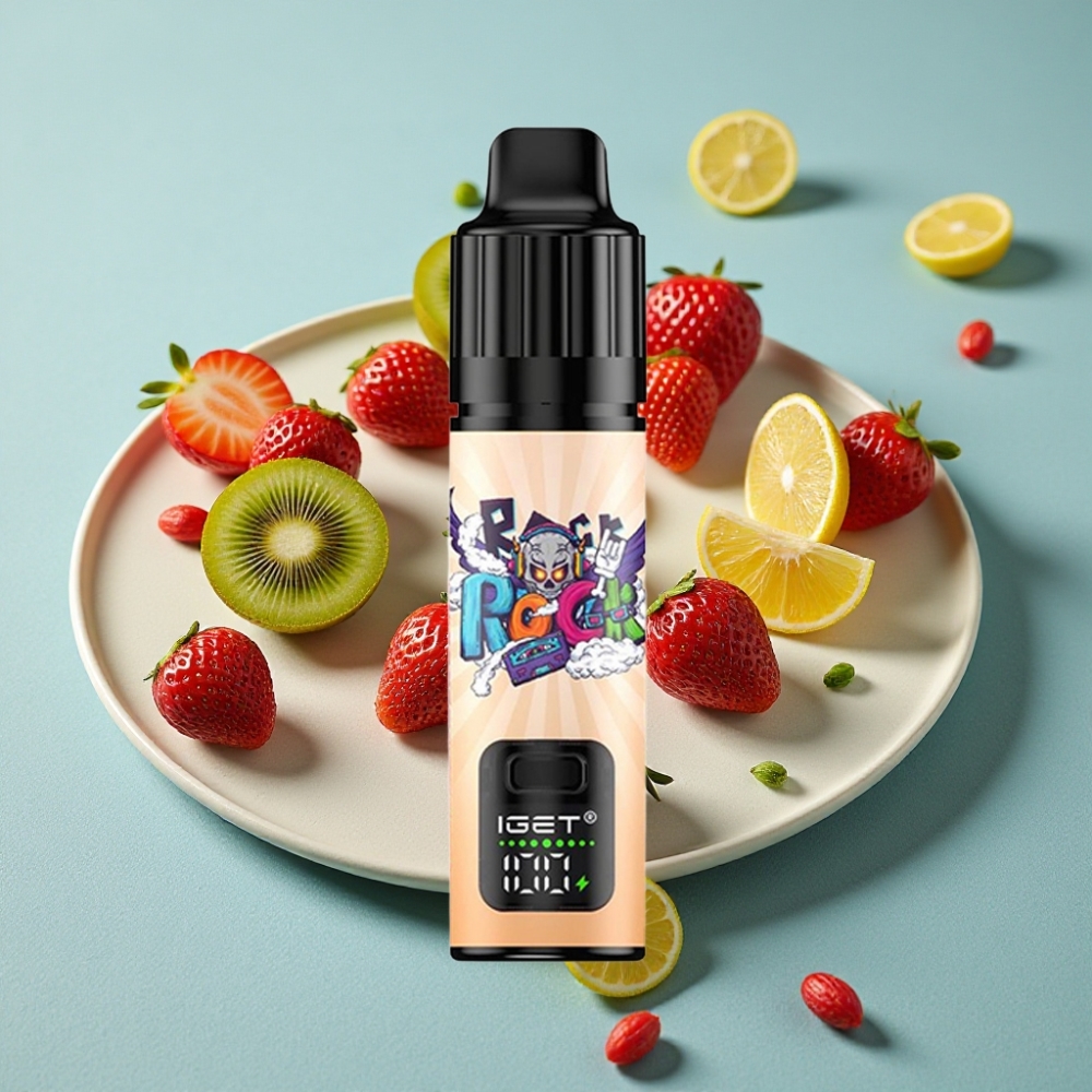 IGET BAR PLUS S3 POD 10000 Puffs 18ml 5% Fresa Kiwi Hielo Vape Desechable Recargable