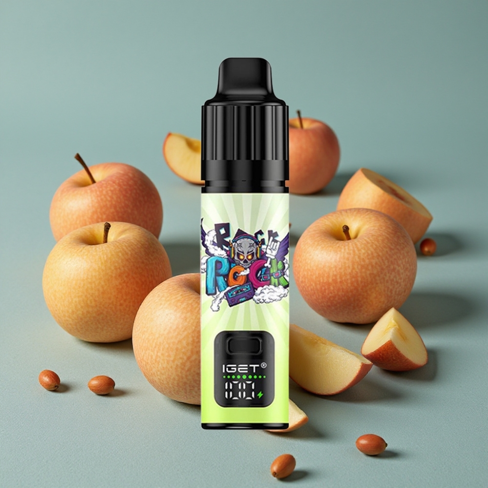 IGET BAR PLUS S3 POD 10000 Puffs 18ml 5% Nicotina Doble Manzana Vape Desechable Recargable