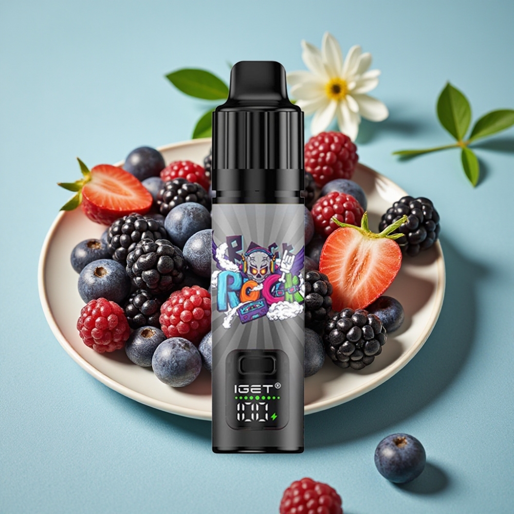 IGET BAR PLUS S3 POD 10000 Puffs 5% Nicotina 18ml Malla 1.0 Ohm Mora Helada