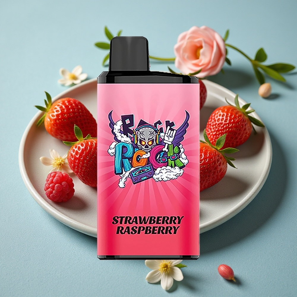 IGET Bar Pro 10000 Puffs Fresa Frambuesa 2000 mAh 1.2 Ohm Mesh PC+ALU