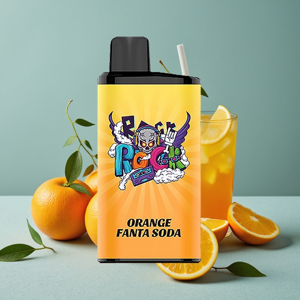 IGET Bar Pro 10000 Puffs Vape Desechable 2000 mAh Soda Naranja Fanta PC+ALU 1.2 Ohm Mesh