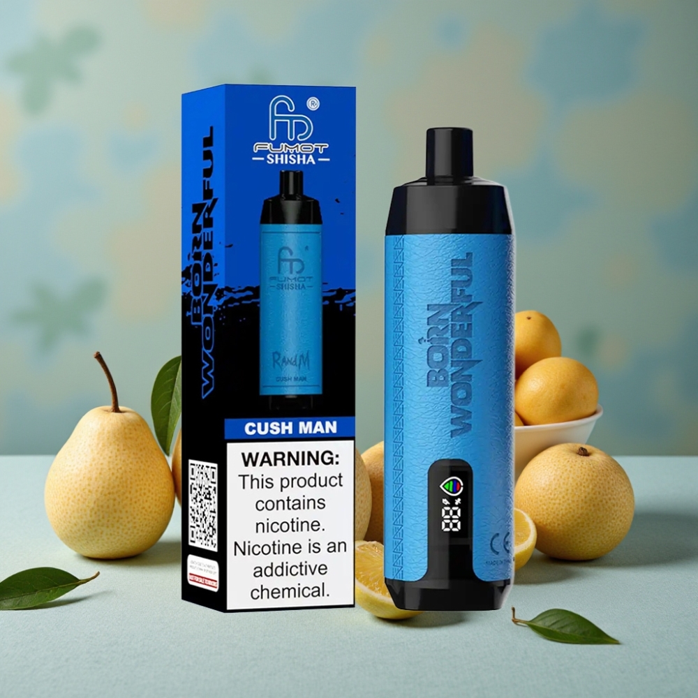 RandM Fumot Shisha 10000 Puffs 18ml LED Tipo C Hombre Cush vape al por mayor España