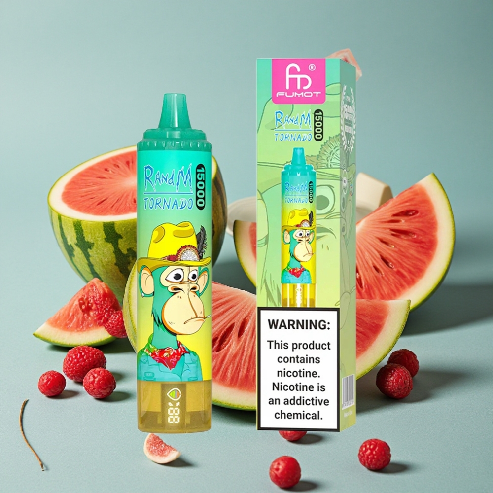 RandM Fumot Tornado 15000 Puffs 25ml 850mAh Sandía Helada vape al por mayor España