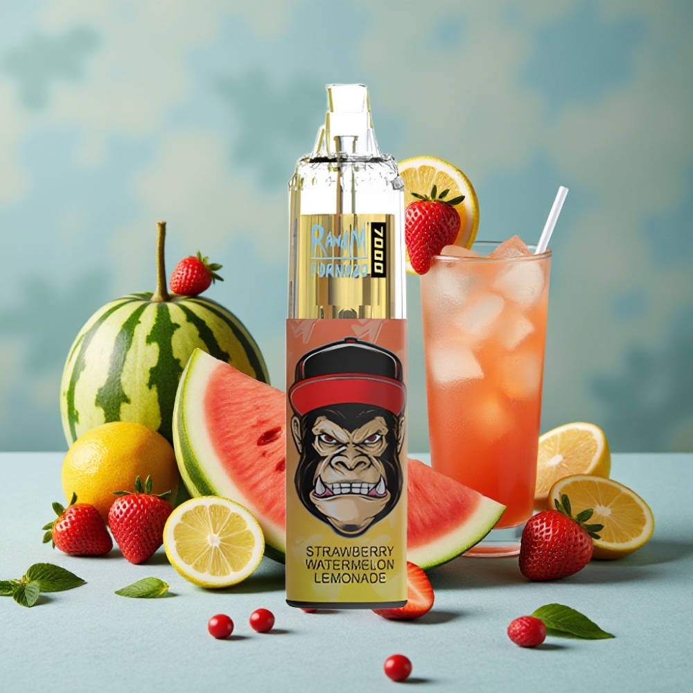 RandM Fumot Tornado 7000 Puffs 14ML E-liquid 850MAH Fresa Sandía Limonada