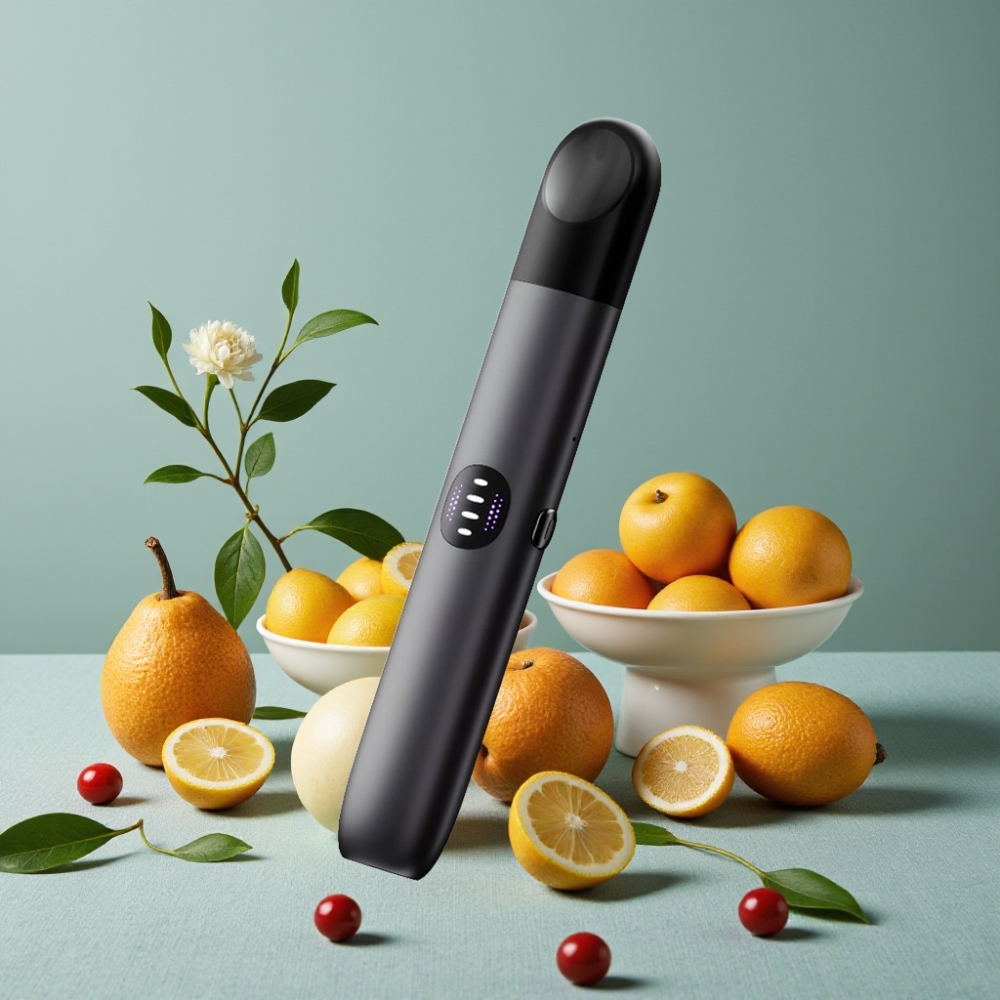 RELX Infinity 2 650 Puffs Diseño Metálico Carga USB-C Sabor Asteroide Oscuro