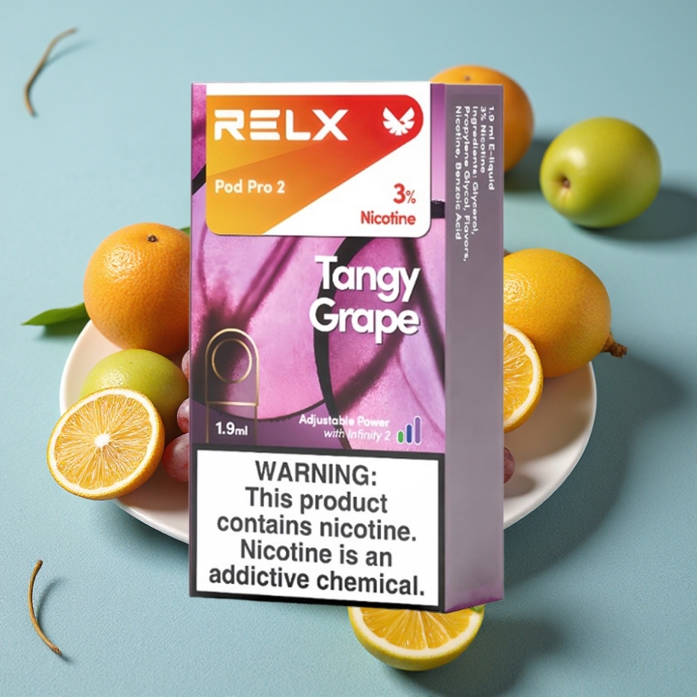 RELX Pod Pro 2 600 Puffs 1.9ml 3% Uva Ácida vape al por mayor España
