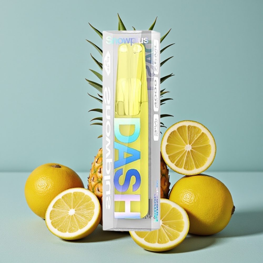 Snowplus Dash 4000 Puffs Dispositivo Desechable Cerámico Limón Piña 7.5 ml