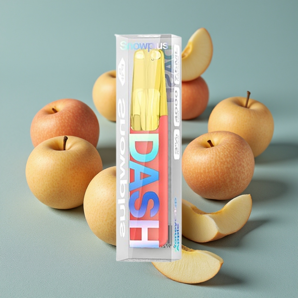 Snowplus Dash 4000 Puffs Dispositivo Desechable Cerámico Manzana Honeycrisp 7.5ml