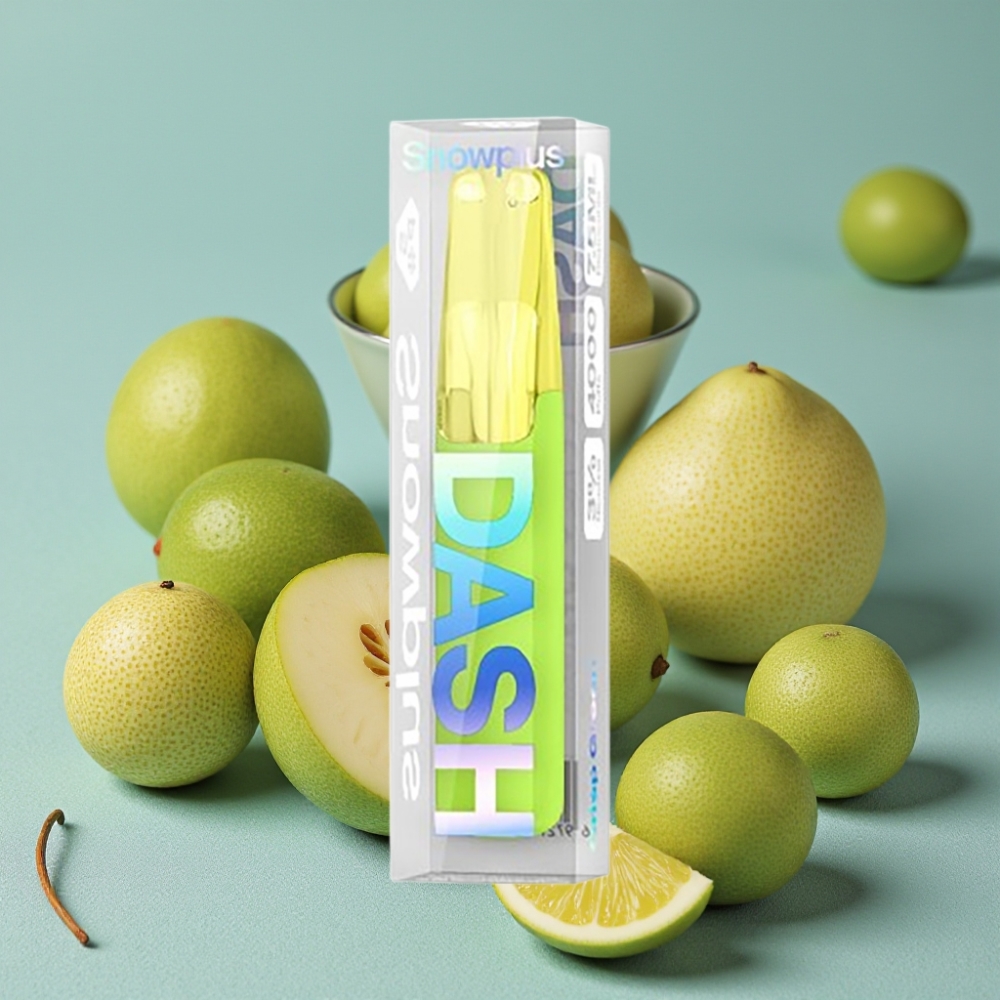Snowplus Dash 4000 Puffs Dispositivo Desechable Cerámico Verde Fresco 7.5 ml 5%