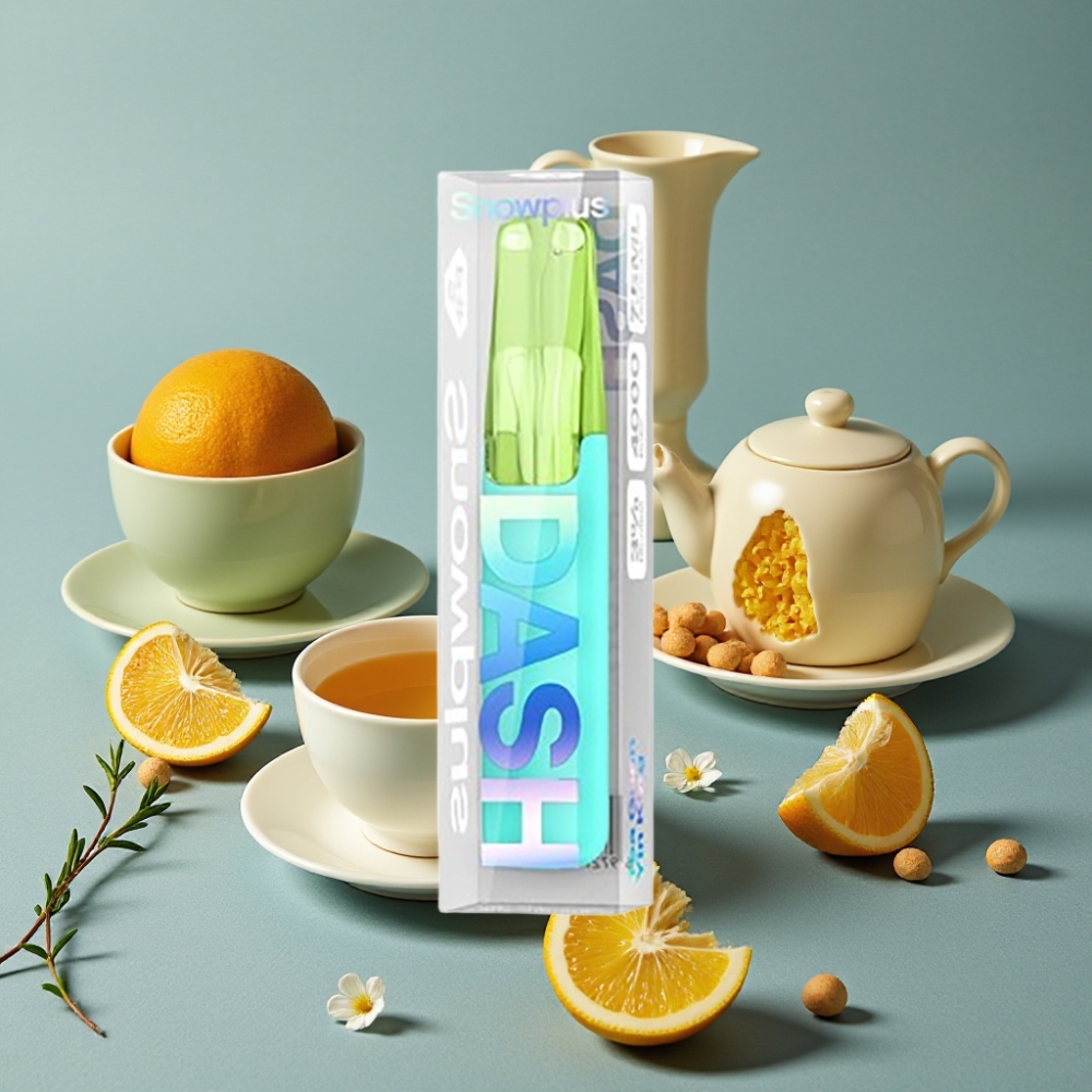 Snowplus Dash 4000 Puffs Dispositivo Desechable Té Guan Yin King Cerámico 7.5 ml