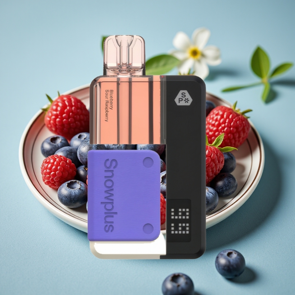 Snowplus Swift 15000 Puffs Pod Kit Dual Mesh 1000mAh Arándano Frambuesa Ácida