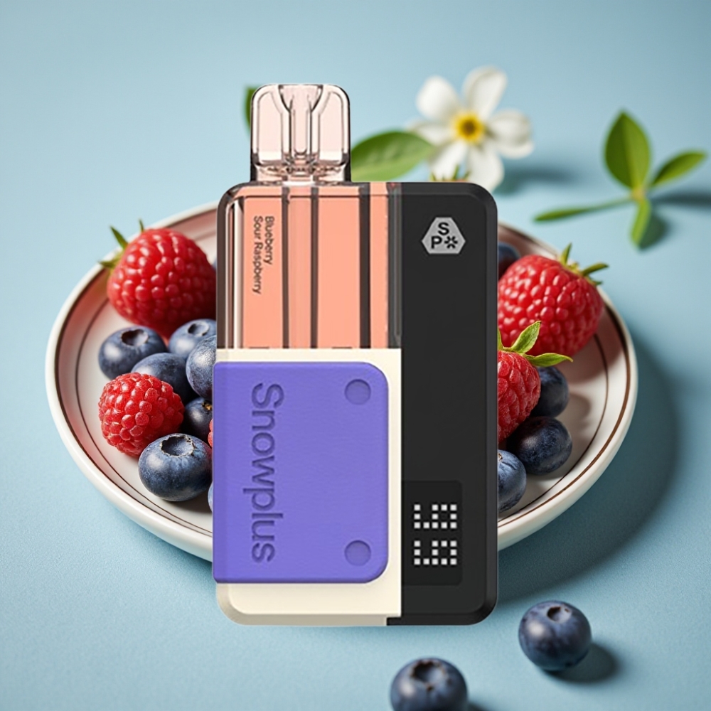 Snowplus Swift 5000 Puffs Kit Prefabricado Dual Mesh 1000 mAh Arándano Agrio Frambuesa