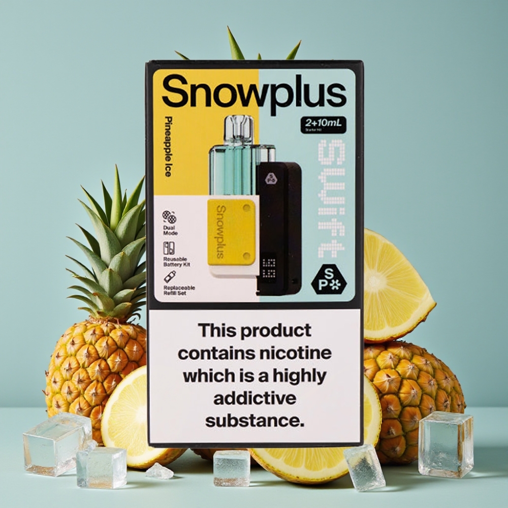 Snowplus Swift 5000 Puffs Kit Prefabricado Dual Mesh 1000 mAh Piña Hielo