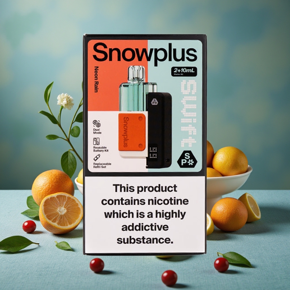 Snowplus Swift 5000 Puffs Kit Prefabricado Dual Mesh 1000mAh Lluvia Neón
