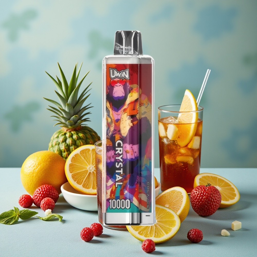 UWIN Crystal 10000 Puffs Recargable 18ml 5% RGB Cola Helada vape al por mayor España