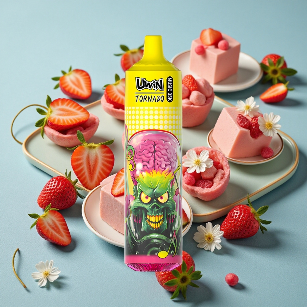 Uwin Tornado 35K Fresa Helada 600mAh Tipo-C 1.0 Ohm vape al por mayor España