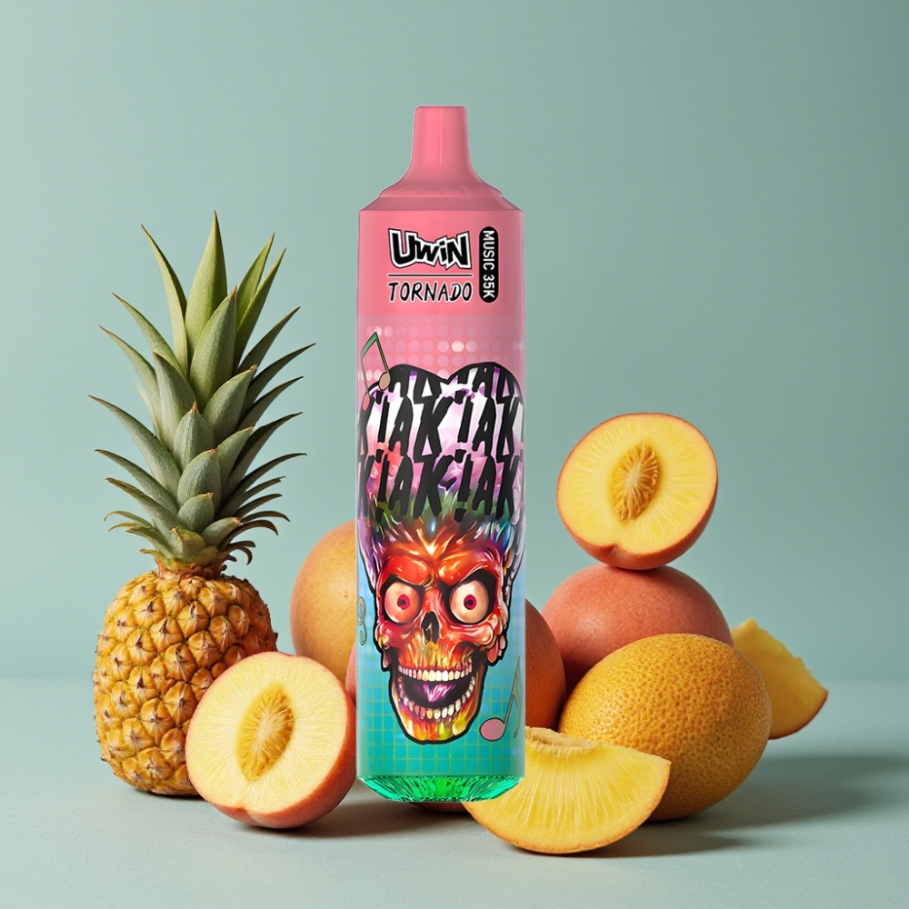 Uwin Tornado 35K Recargable 600mAh Sabor Melocotón Mango Piña vape al por mayor España