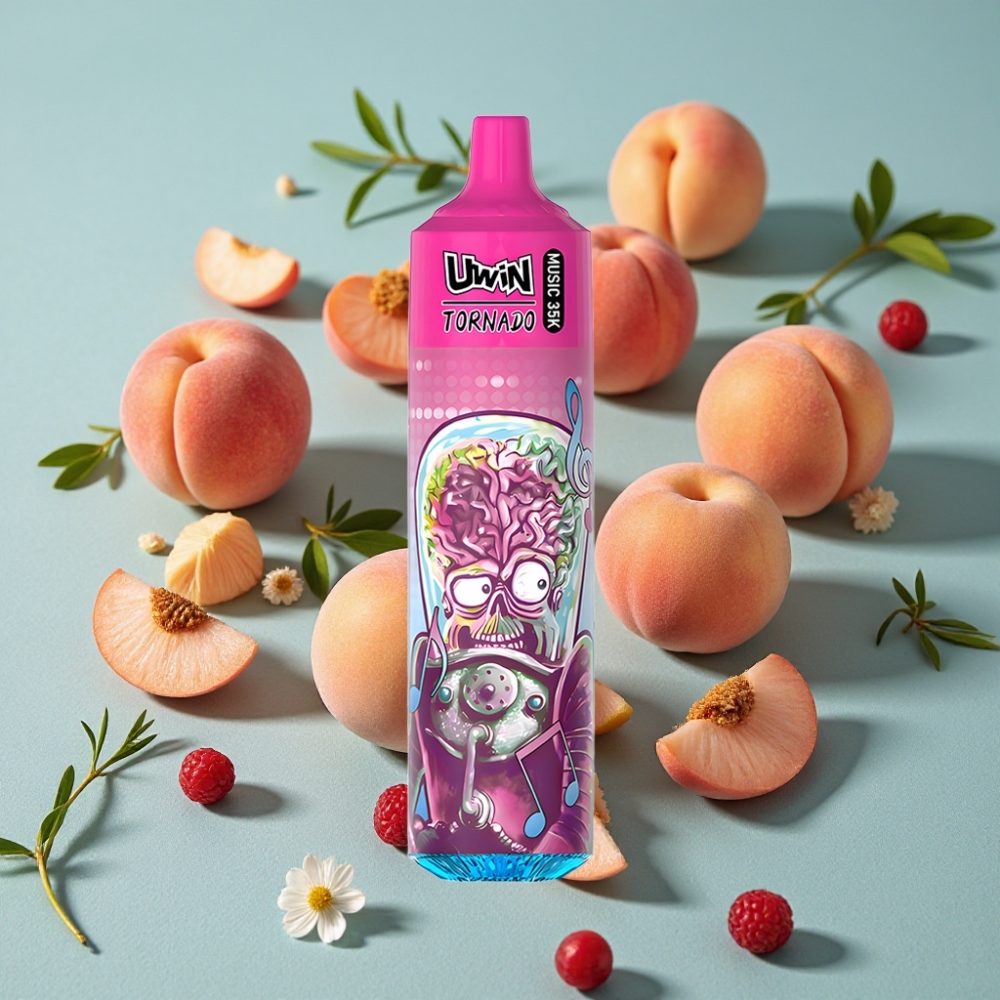 Uwin Tornado 35K Recargable 600mAh Tipo-C Sabor Durazno Baya vape al por mayor España