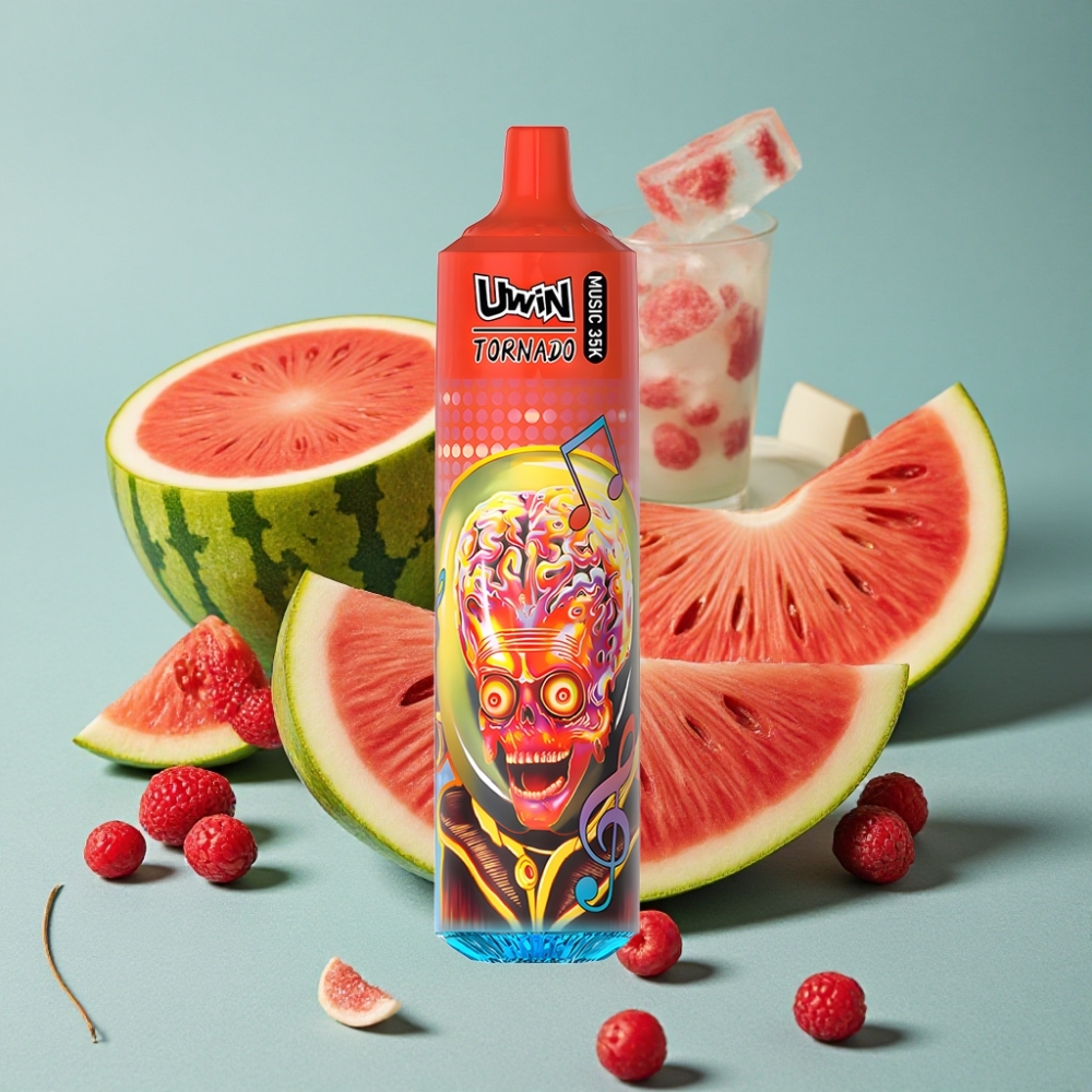 Uwin Tornado 35K Recargable 600mAh Tipo-C Sabor Sandía Helada vape al por mayor España