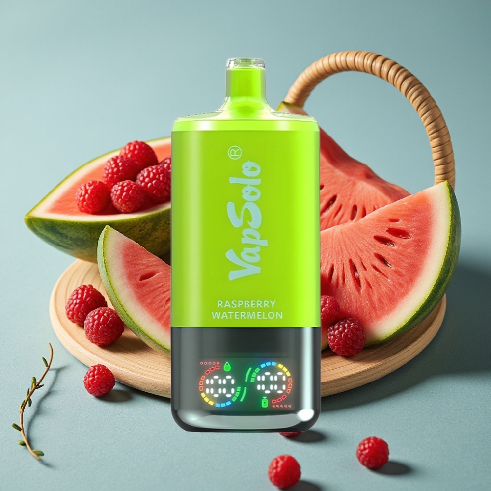 VapSolo Triple 30000 Puffs 40ml Frambuesa Sandía Tipo-C 20mg/50mg vape al por mayor España