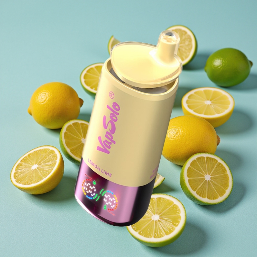 VapSolo Triple 30000 Puffs 40ml Limón Lima Tipo-C 20mg/50mg vape al por mayor España