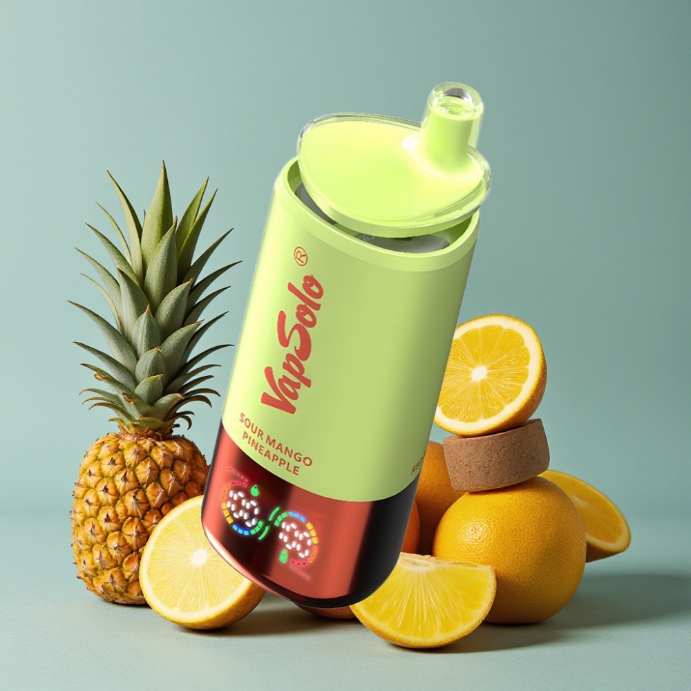 VapSolo Triple 30000 Puffs 40ml Mango Piña Ácido Tipo-C vape al por mayor España