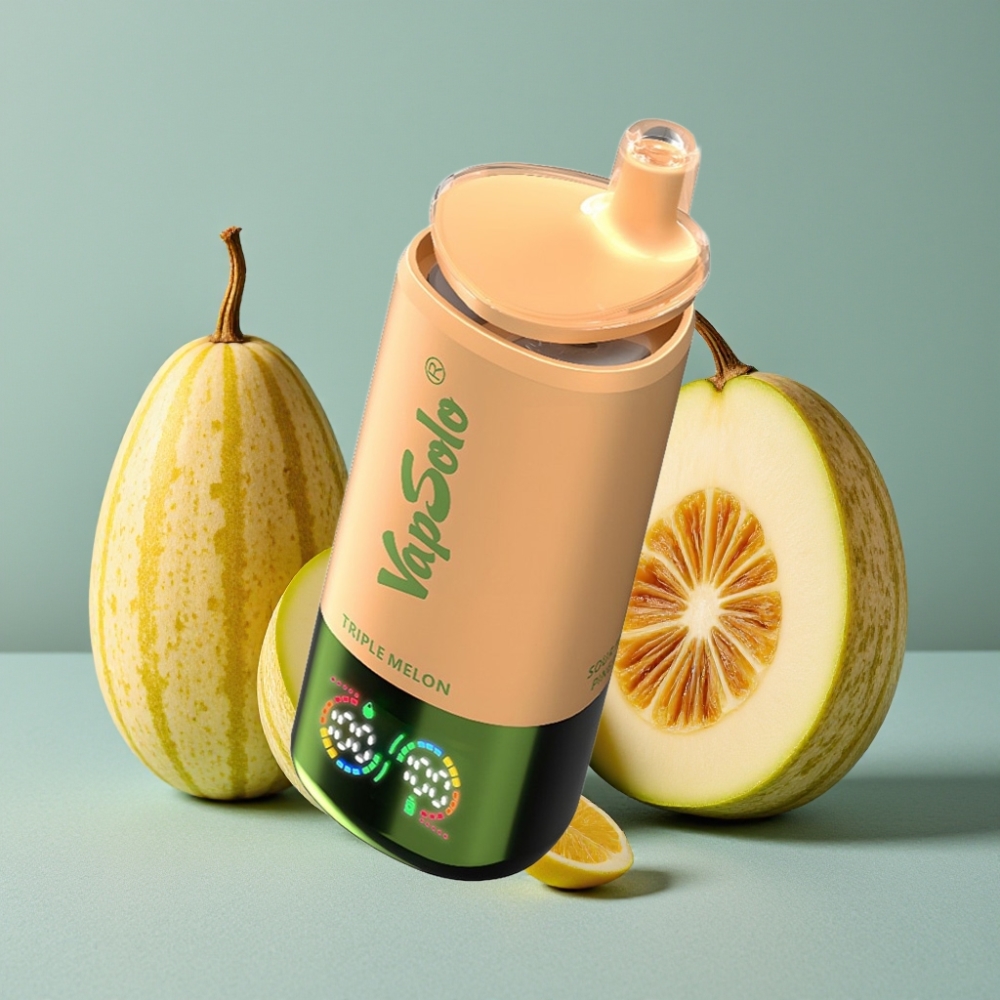 VapSolo Triple 30000 Puffs 40ml Triple Melón Tipo-C vape al por mayor España