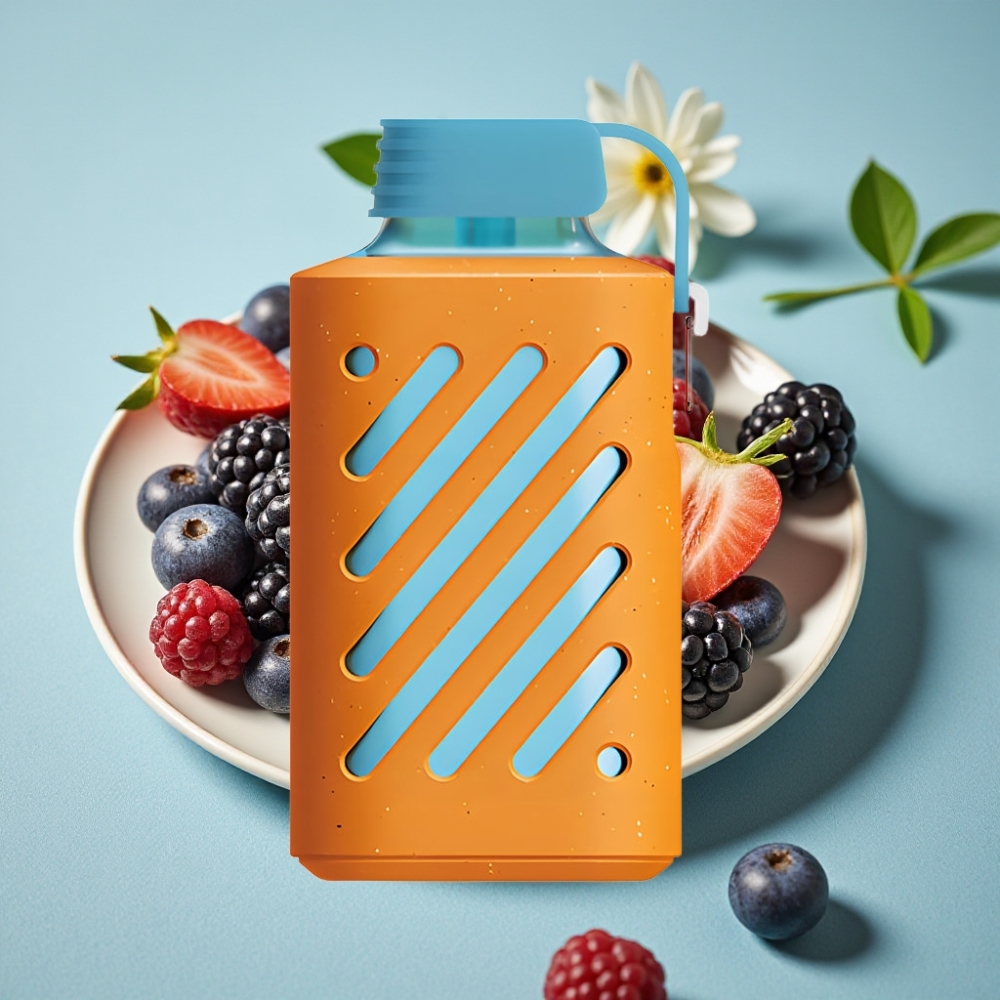 VOZOL GEAR 10000 Disposable Vape 20ml E-líquido Helado de Mora VAMT Mesh Coil 500mAh
