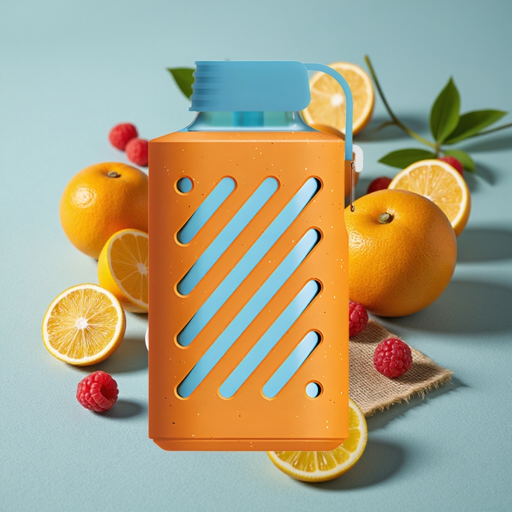 VOZOL GEAR 10000 Disposable Vape Frambuesa Mandarina, 30 sabores, 20 ml, bobina VAMT Mesh