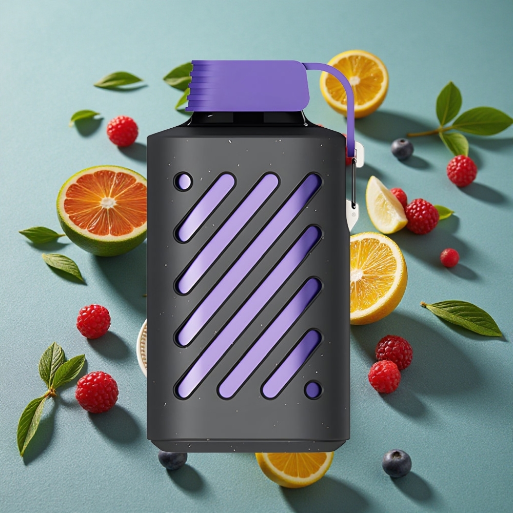 VOZOL GEAR 10000 Disposable Vape Tormenta de Bayas del Bosque, 30 sabores, 20 ml capacidad de líquido, 500mAh batería