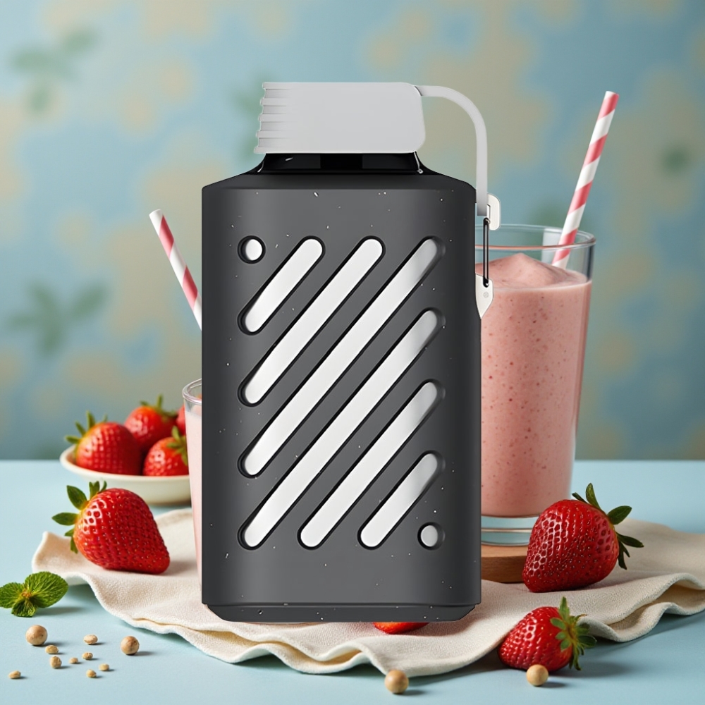 VOZOL GEAR 10000 Puffs Disposable Vape Fresa Suave, 20 ml E-líquido, 50mg/ml Nicotina, 65% Materiales PCR