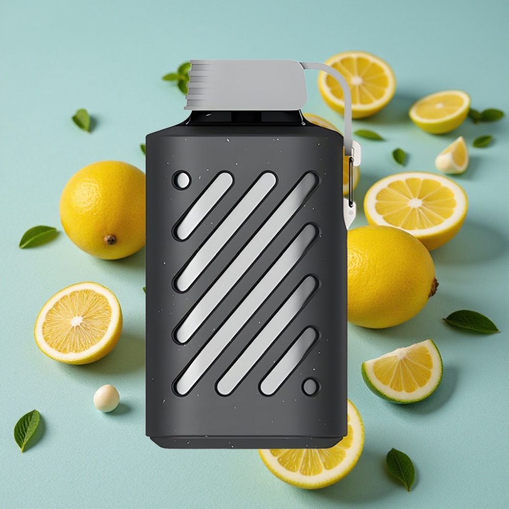 VOZOL GEAR 10000 Puffs Menta Limón, 30 Sabores, Capacidad de Líquido 20ml