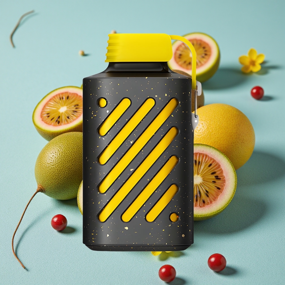 VOZOL GEAR 10000 Puffs Sabor Kiwi Maracuyá Guayaba, Capacidad de Líquido 20 ml, Bobina Malla VAMT