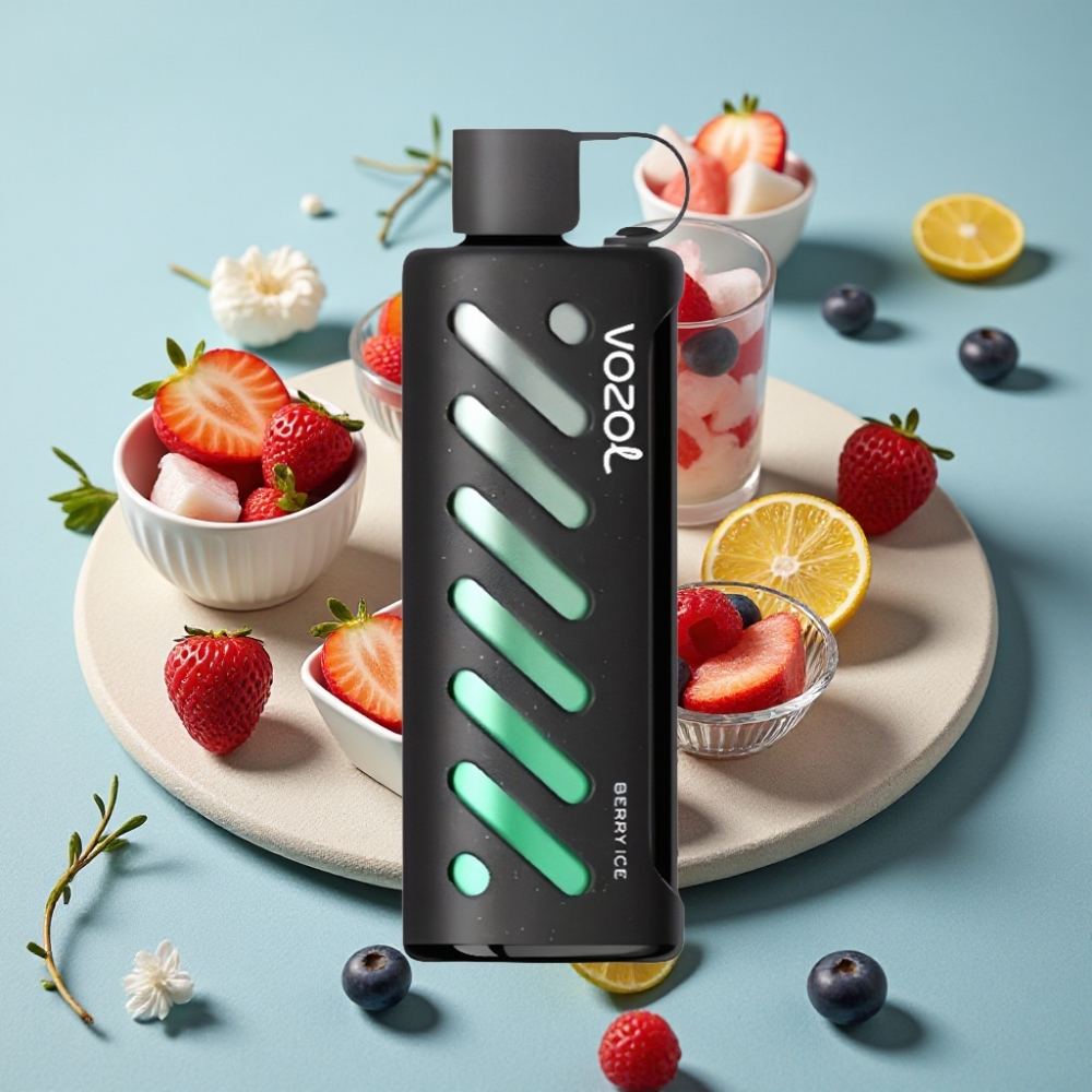 VOZOL Gear Shisha 25000 Puffs Dual Mesh Berry Ice S.i.L.C Tech 1000mAh