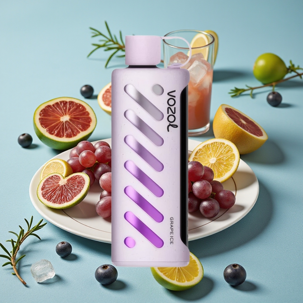 VOZOL Gear Shisha 25000 Puffs Dual Mesh S.i.L.C Tech Uva Hielo 1000mAh 5mg/ml