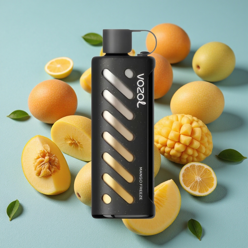 VOZOL Gear Shisha 25000 Puffs Mango Helado Dual Mesh S.i.L.C Tech 1000mAh