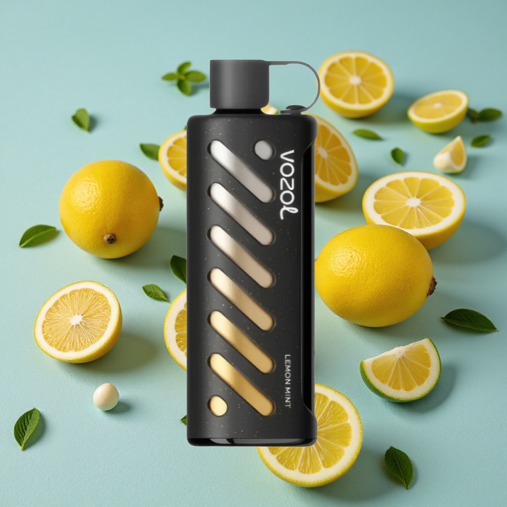 VOZOL Gear Shisha 25000 Puffs S.i.L.C Tech Dual Mesh Limón Menta vape al por mayor España