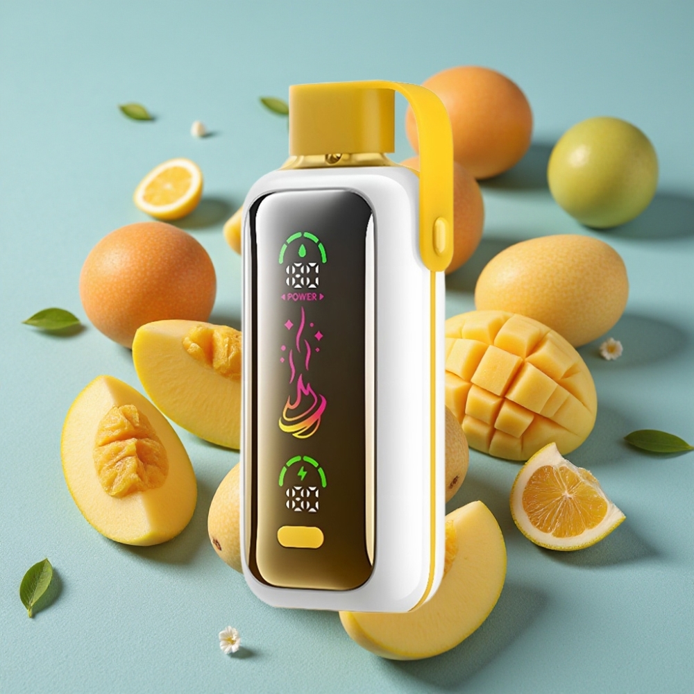 VOZOL Star 20000 Puffs Mango Helado Pantalla HD 2.2" Dual Mesh 650mAh