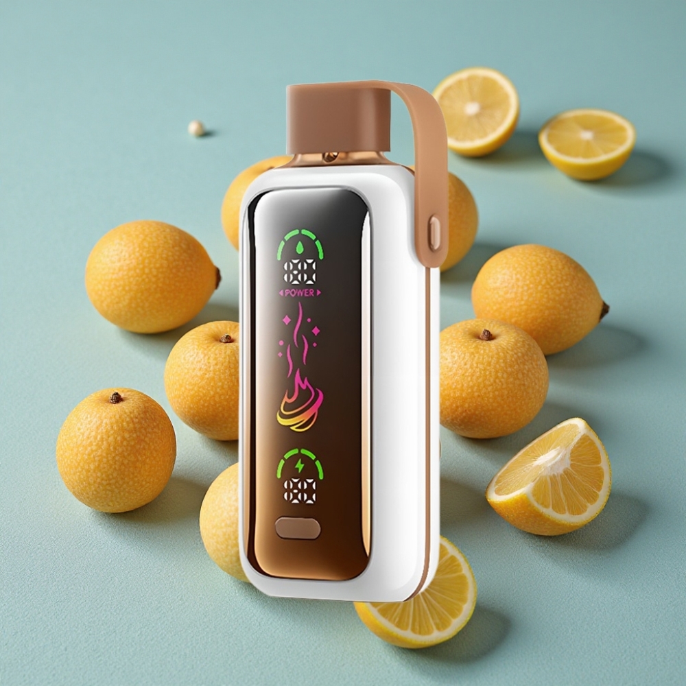 VOZOL Star 20000 Puffs Vape Dragón Fresa Banana Pantalla HD 2.2" Dual Mesh 650mAh