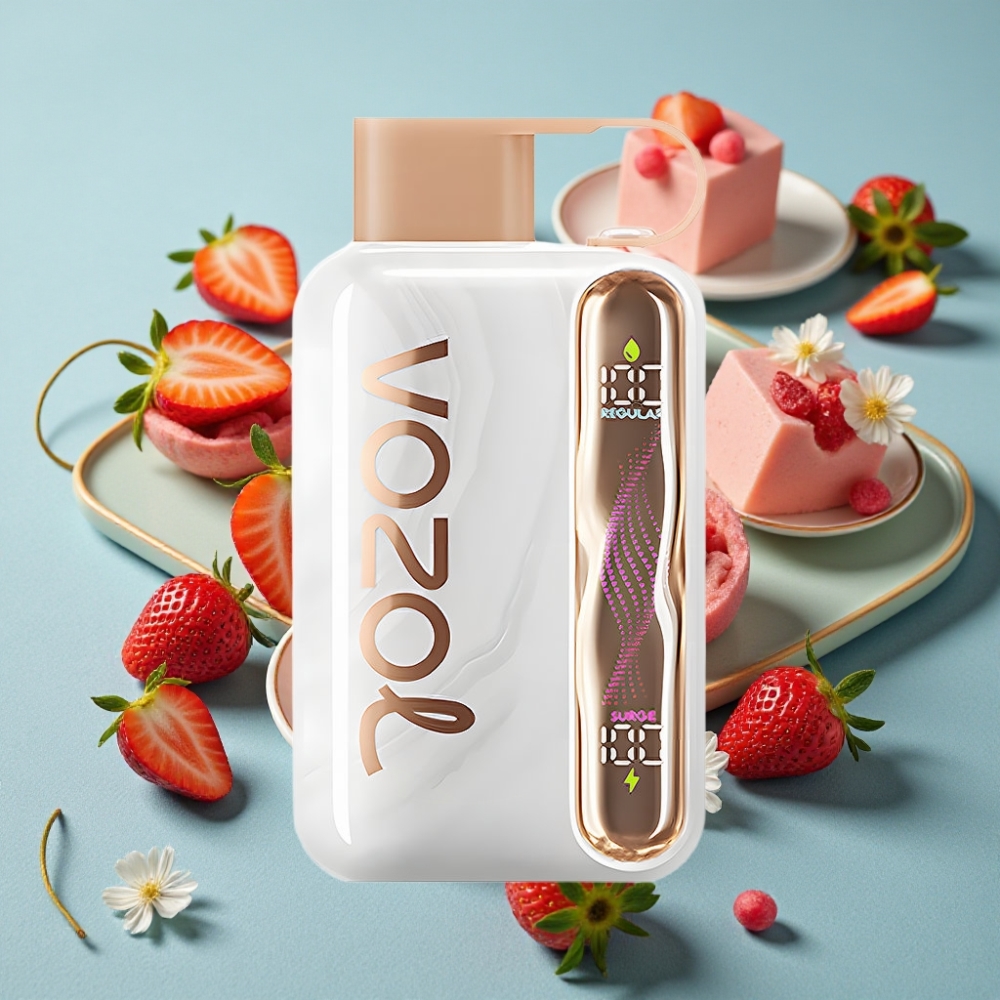 VOZOL STAR 40000 Puffs Desechable Fresa Hielo 1000mAh Tipo-C 20/50mg/ml