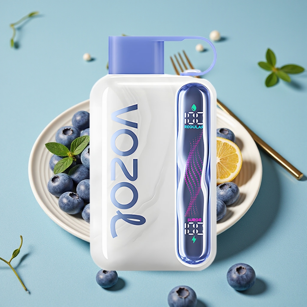 VOZOL STAR 40000 Puffs Desechable con Sabor a Blueberry Ice, 1000mAh, Tipo-C, 20/50mg/ml