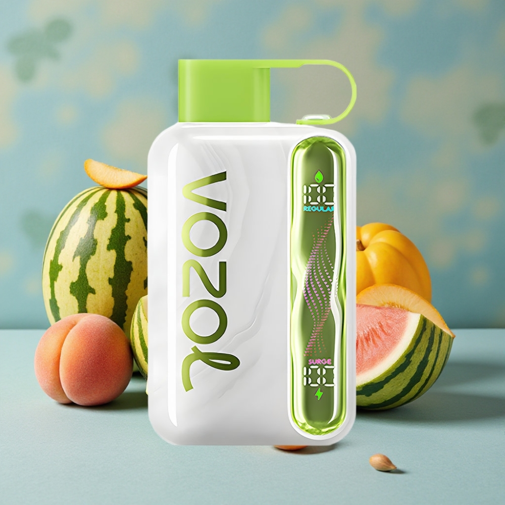 VOZOL STAR 40000 Puffs Disposable Vape Sandía Melocotón Agrio 1000mAh Tipo-C 20/50mg/ml